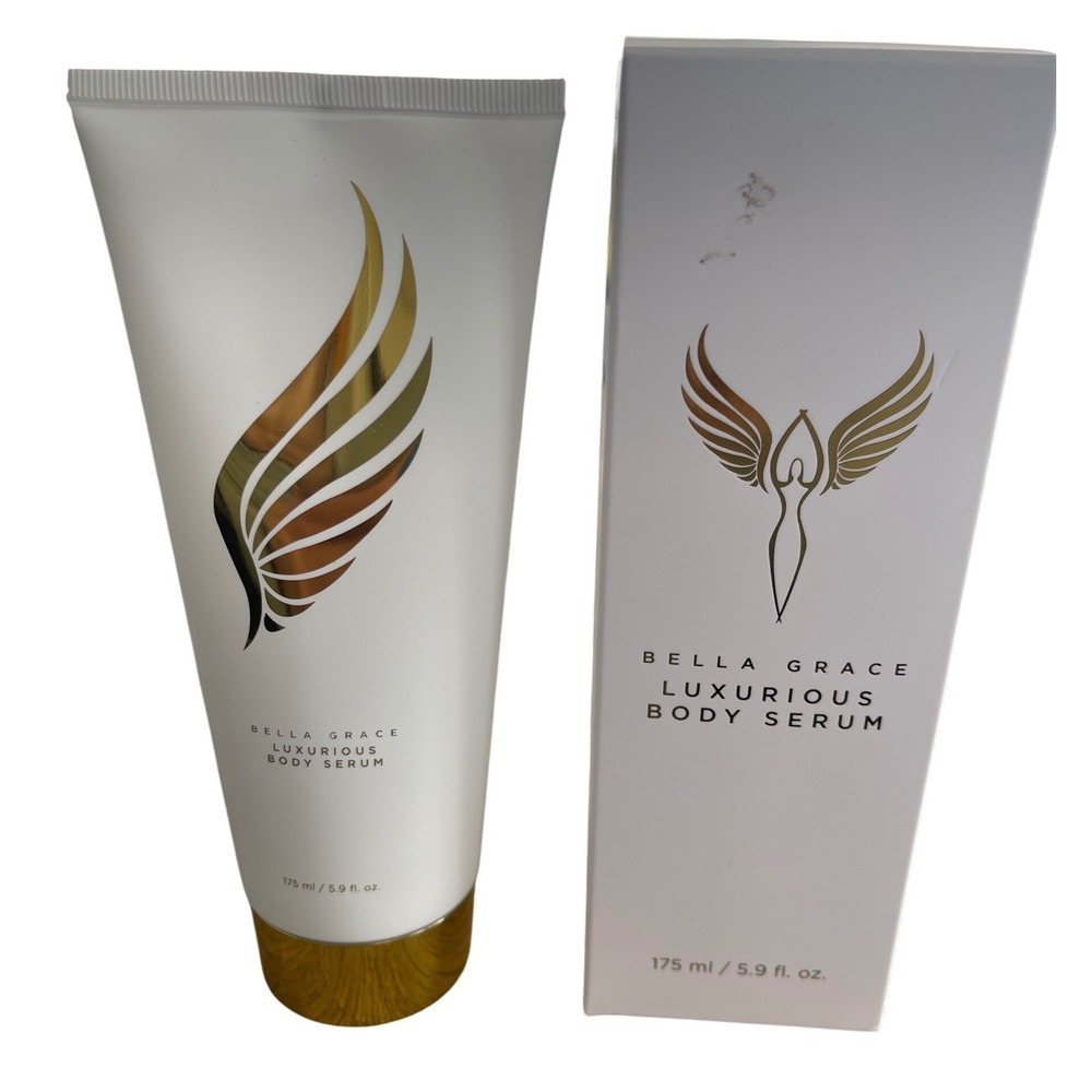Bella Grace Luxurious Body Serum 5.9oz 175ml Niacinamide Peptides Anti-Aging NEW